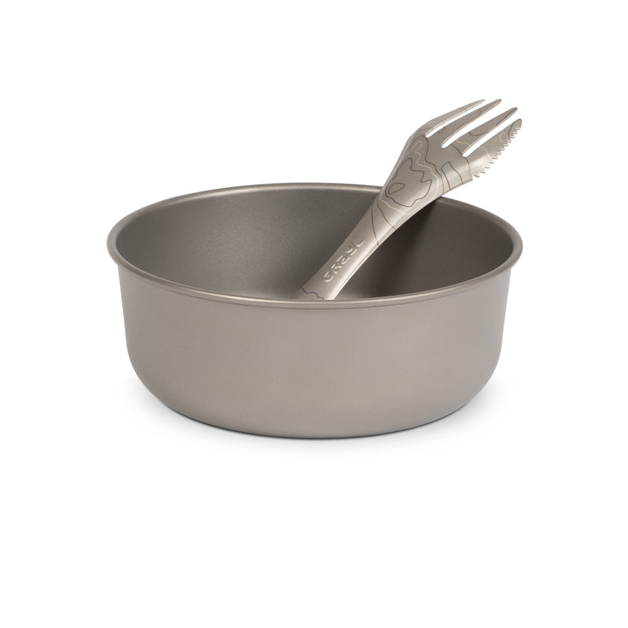 Grayl 138mm Titanium Bowl -Titanium