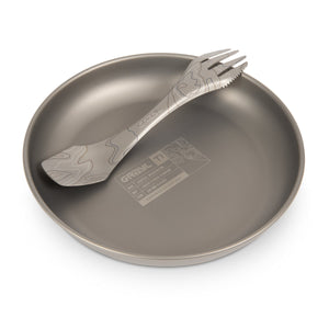 Grayl 180mm Titanium Plate -Titanium