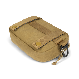 Grayl® G-Mod Flat Molle Pouch - L / Backside View / Coyote Brown
