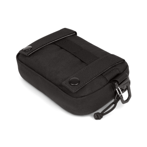 Grayl® G-Mod Flat Molle Pouch - L / Backside View / Covert Black