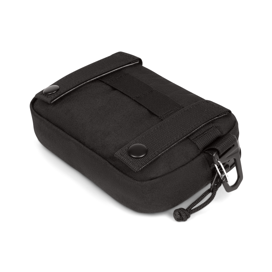 Grayl® G-Mod Flat Molle Pouch - L / Backside View / Covert Black