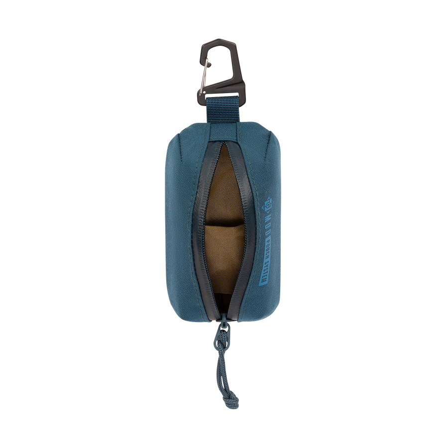 Grayl® G-MOD Pod Pouch System - Medium / Front View Open / Wander Blue