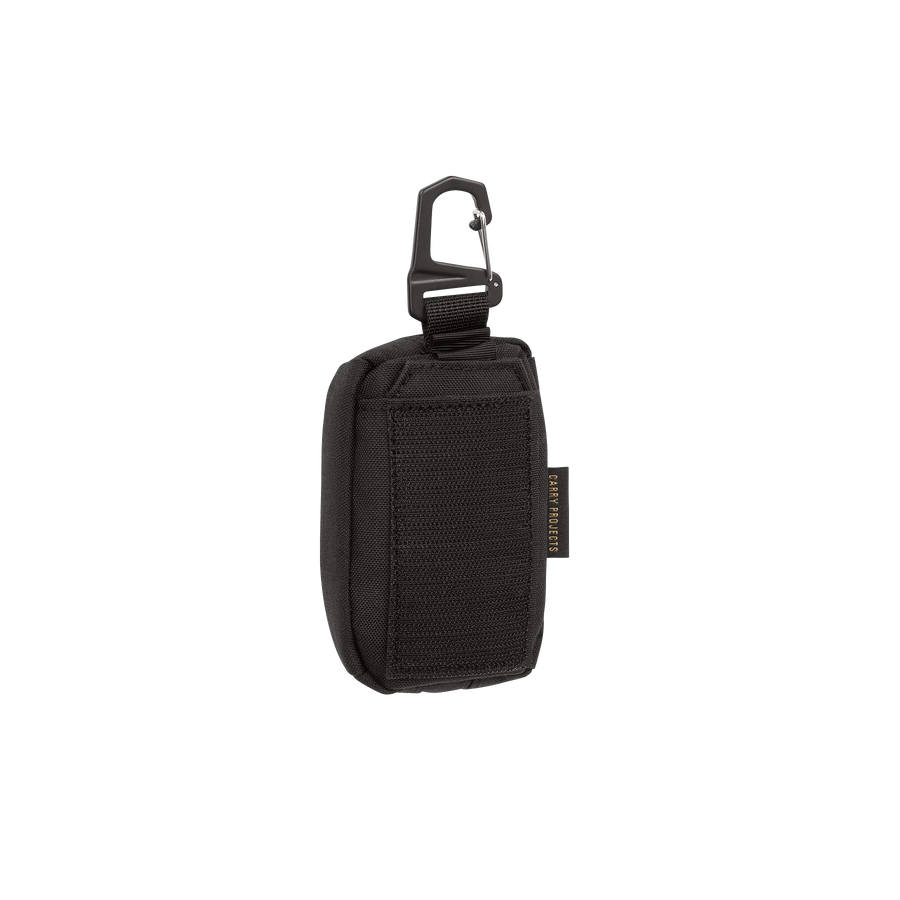 Grayl® G-MOD Pod Pouch System - Small / Back View Velcro / Covert Black