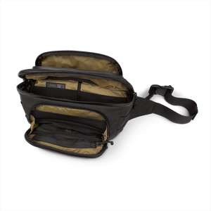 Grayl® Transport Hip Pack - 4L / Open View / Covert Black